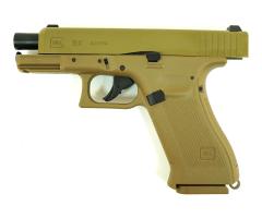 Пистолет пневматический Umarex Glock 19X (металл, подвижный затвор, песочный, CO₂) ВВ 4.5 мм