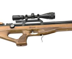 Пневматическая винтовка Kuzey K30 BullPup (боковой взвод, орех, PCP, 3 Дж) 6,35 мм