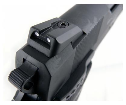 Пневматический пистолет Stalker S1911RD Blowback (3 Дж, подвижный затвор, шарики ВВ, металл, CO₂) 4,5 мм