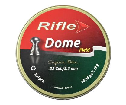 Пули Rifle Field Series Dome 5,5 мм 1,19г 250 штук