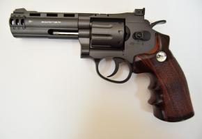 Пневматический револьвер Borner Sport 705 (4”, металл, S&W) 4.5 мм