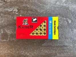 Патроны холостые светозвуковые Kaiser 9 мм РАК (50 штук, Кайзер)