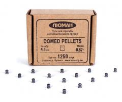 Пули Люман Domed pellets 4,5 мм 0,57г 1250 штук