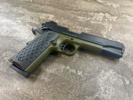 Сигнальный пистолет Colt K1911 Kurs Classic (Кольт 1911, хаки) 10ТК
