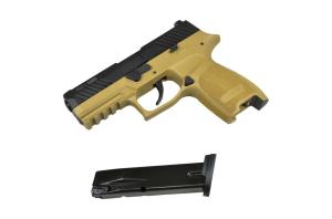 Пистолет сигнальный мод.P320-S KURS кал. 5,5 мм под патрон 10 ТК черная пустыня