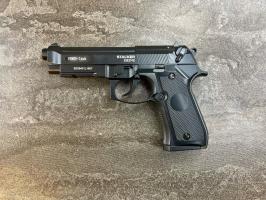 Пневматический пистолет Stalker S92ME (3 Дж, Beretta 92, неподвижный затвор, шарики ВВ, металл, CO₂) 4,5 мм