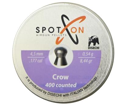 Пули Spoton Crow 4,5 мм 0,54г 400 штук