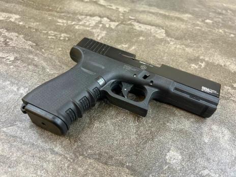Пистолет охолощенный Retay Glock 17  (СХП Глок 17, 9мм РАК), черный