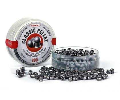 Пули Люман Classic pellets 4,5 мм 0,65г 300 штук