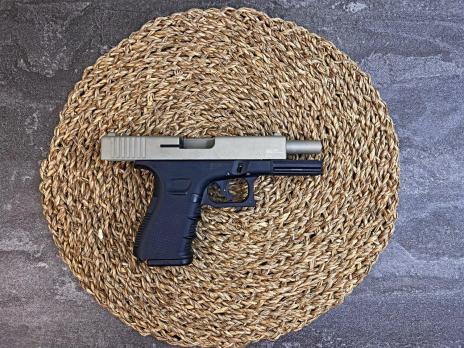 Пистолет охолощенный Retay G19C (СХП Ретай Глок 19), сатин
