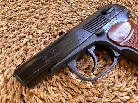 Сигнальный пистолет МР-371 ПМ, Макарова с бородой | б/у